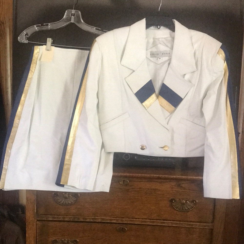 Jacket and skirt set